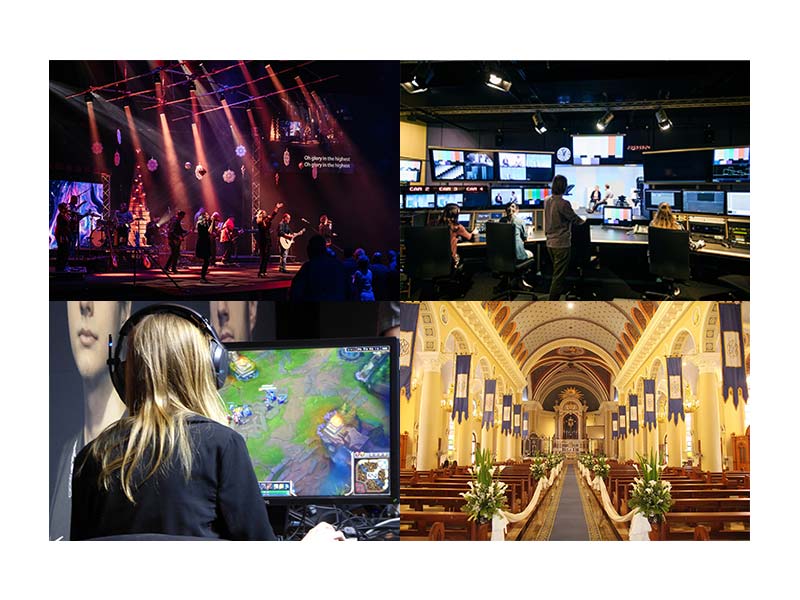 Lumens杰扬光电4K NDI®|HX PTZ 高清会议摄像机VC-BR75HN