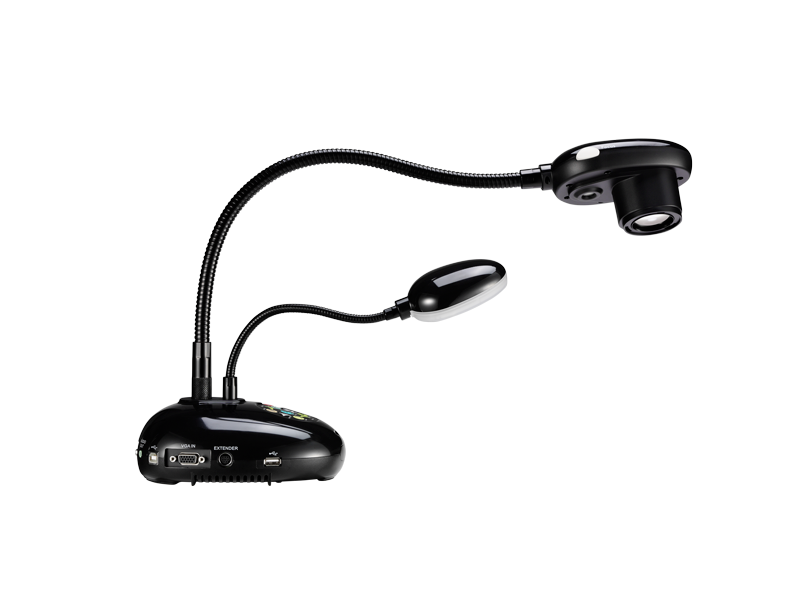 鹅颈设计，高灵活度 - Lumens杰扬光电 20x 便携式高清实物展台 PC193